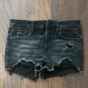 American Eagle Outfitters Black Jean Shorts